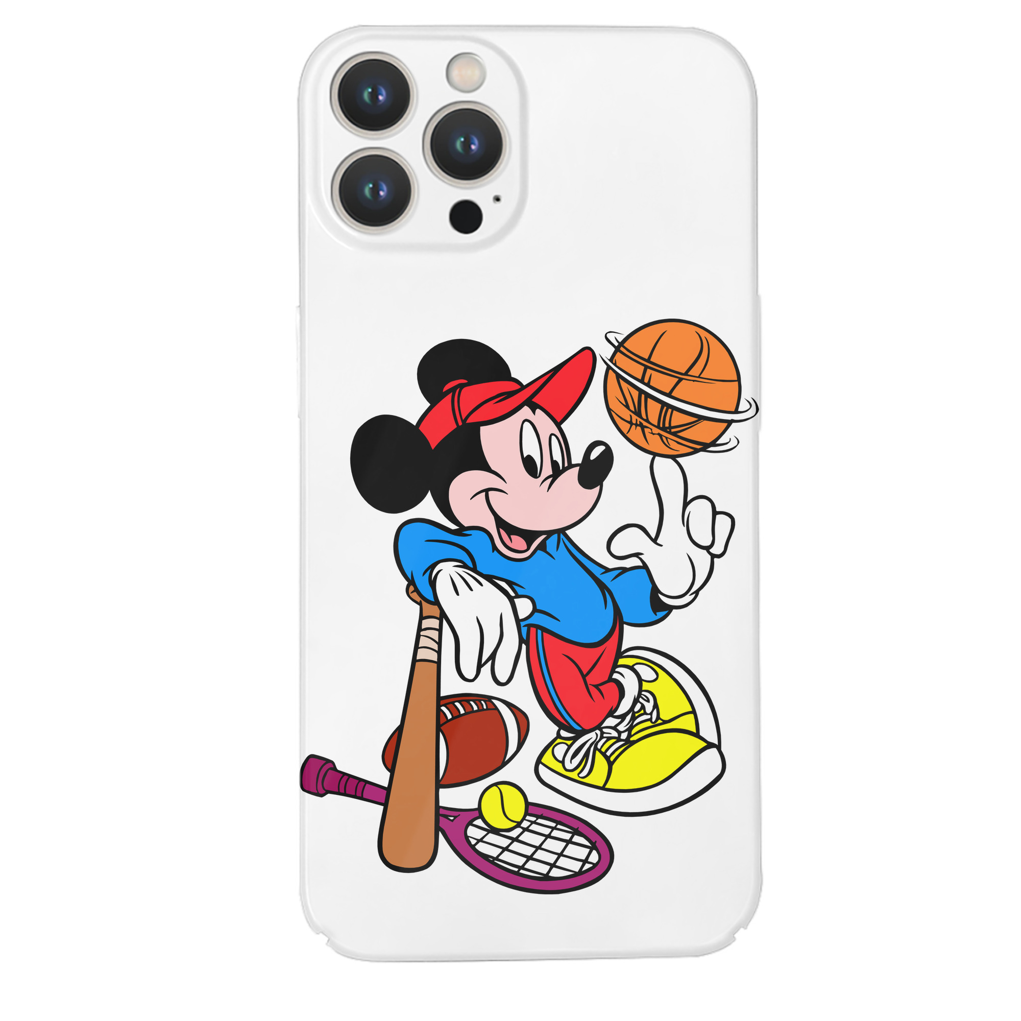 （画像用） ミッキーマウス Mickey Mouse 【iPhone 14シリーズ対応】ハードケース